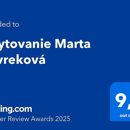 Ubytovanie Marta Vavrekova Habovka Exterior foto